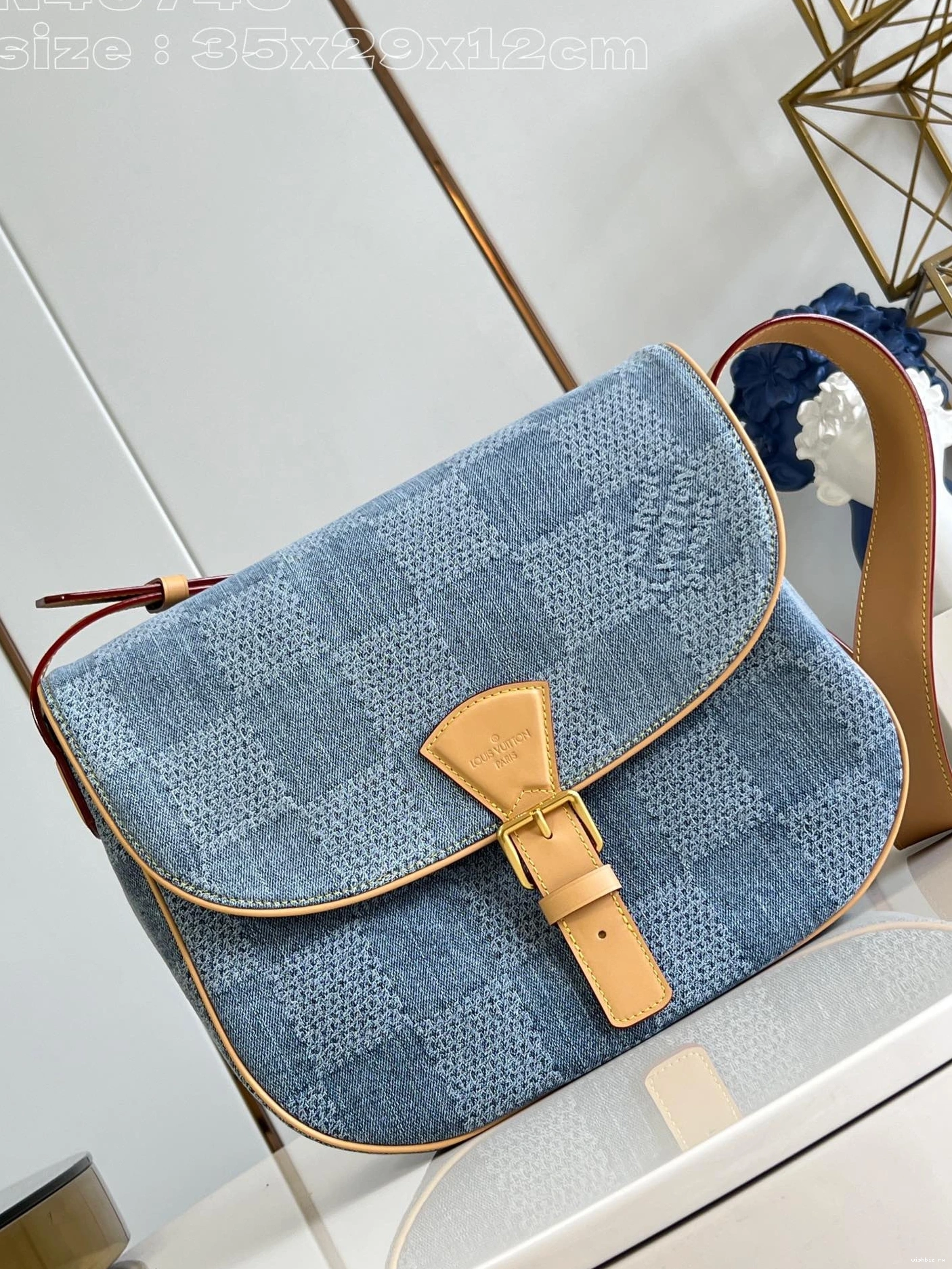 WIS Messenger VUITTON Montsouris MM LOUIS 0826